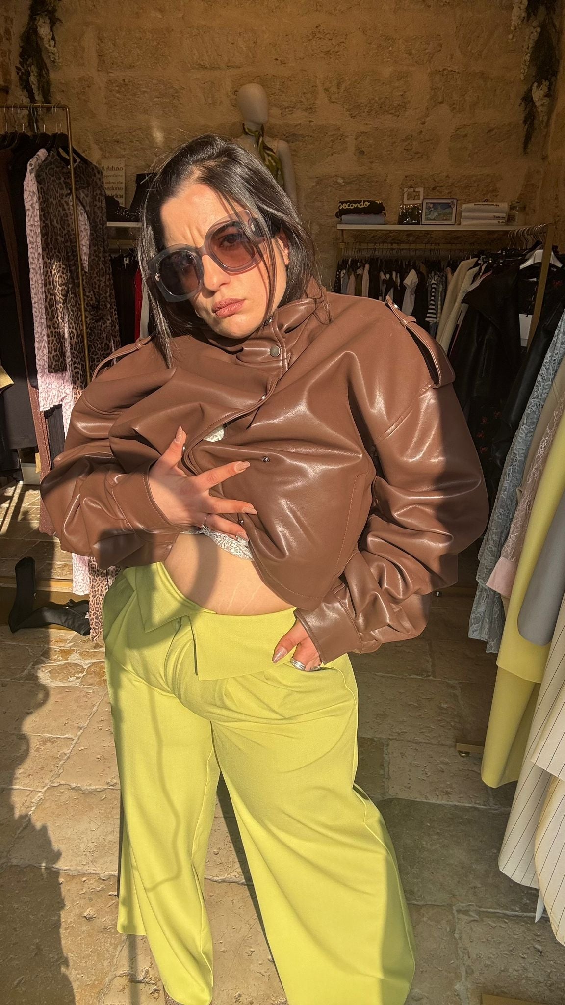 Pantalone giada