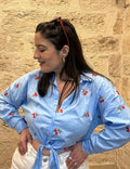 Camicia ciliegia