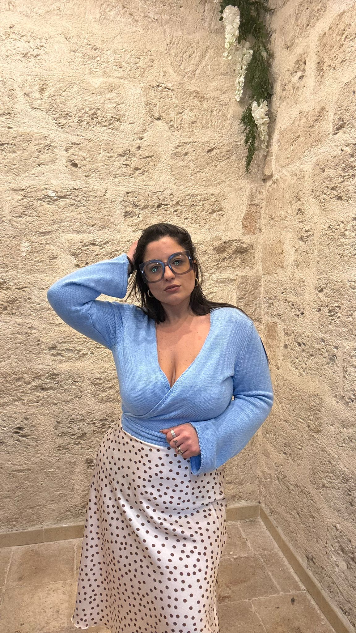 Maglioncino intrecciato