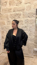 Kimono in satin