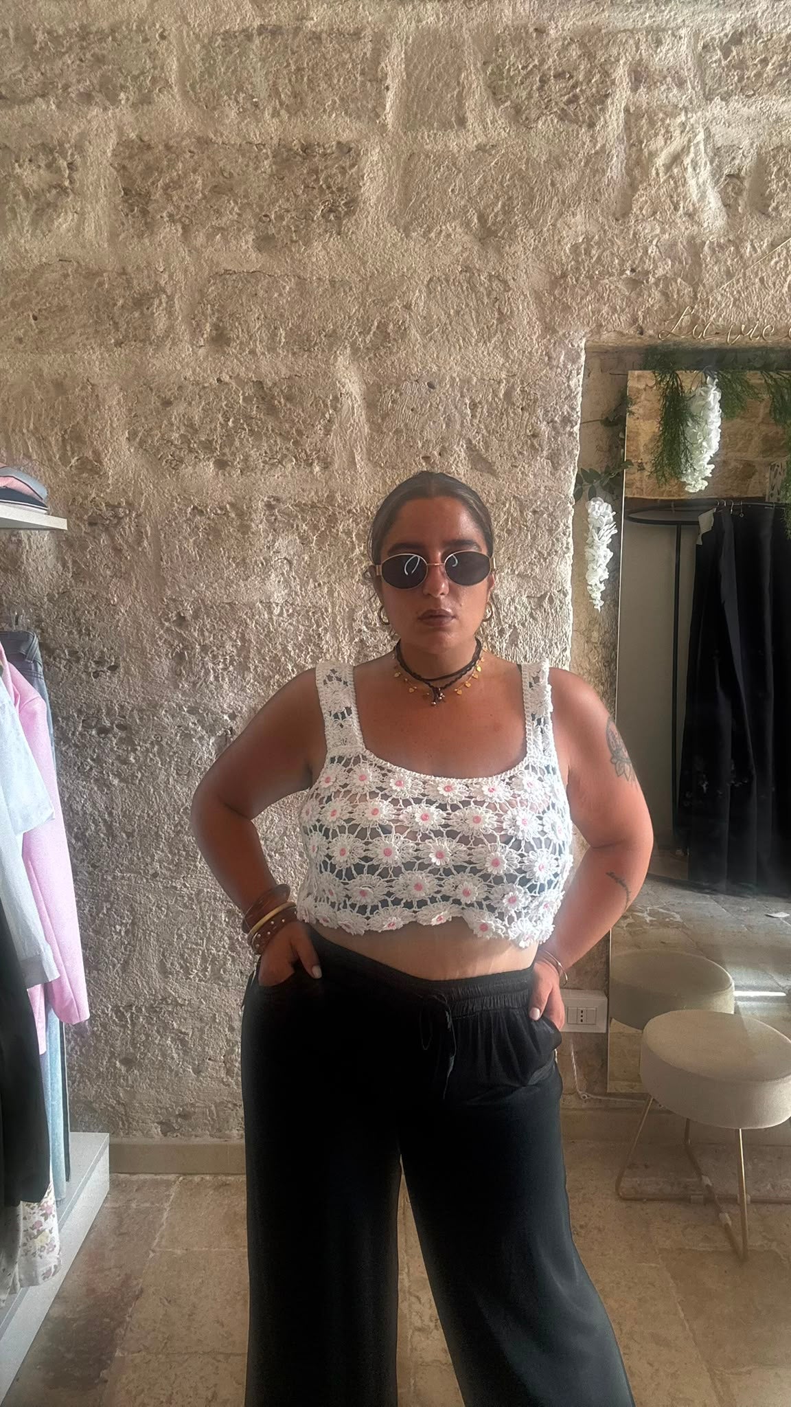 Top macramè