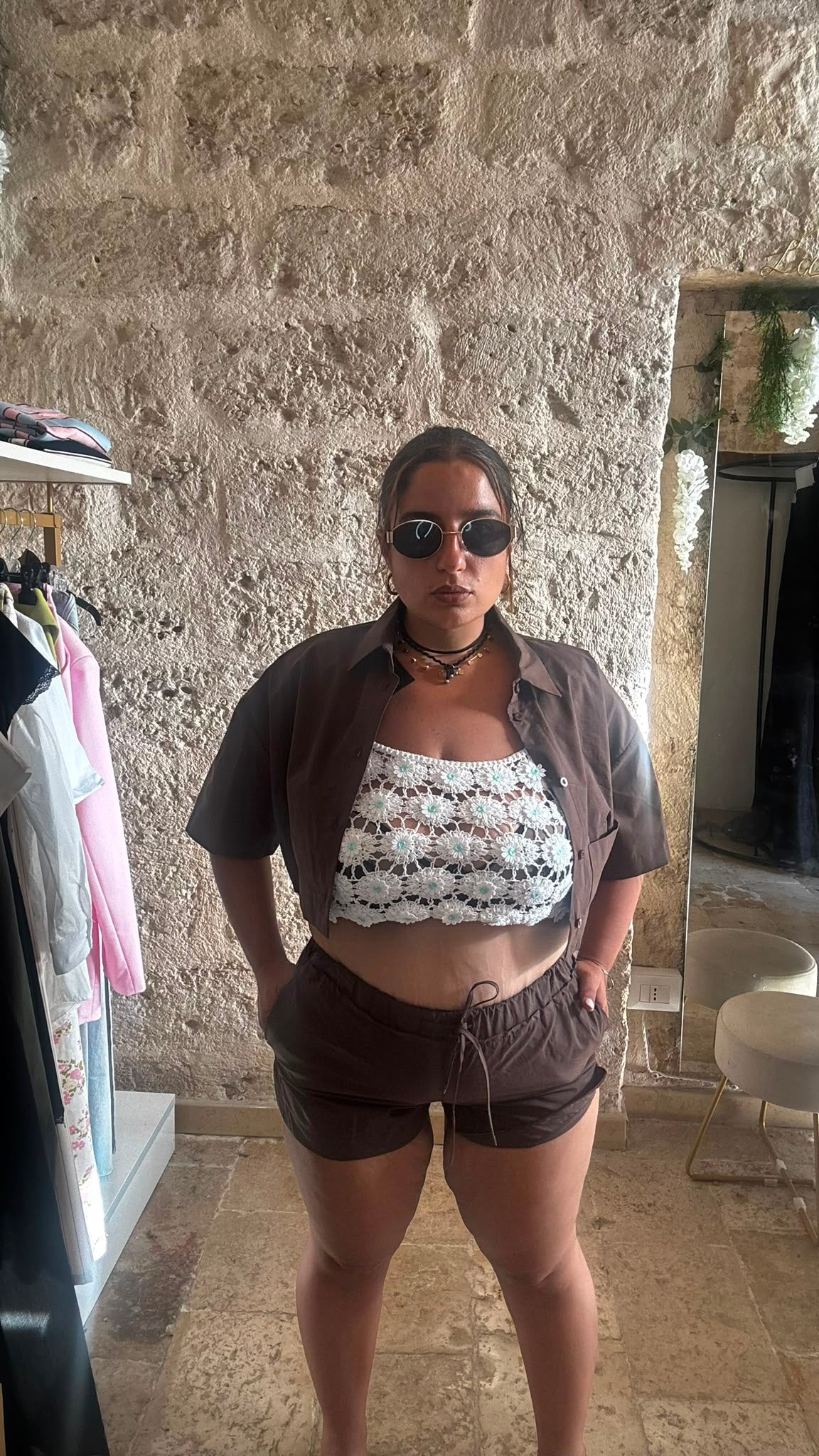 Top macramè