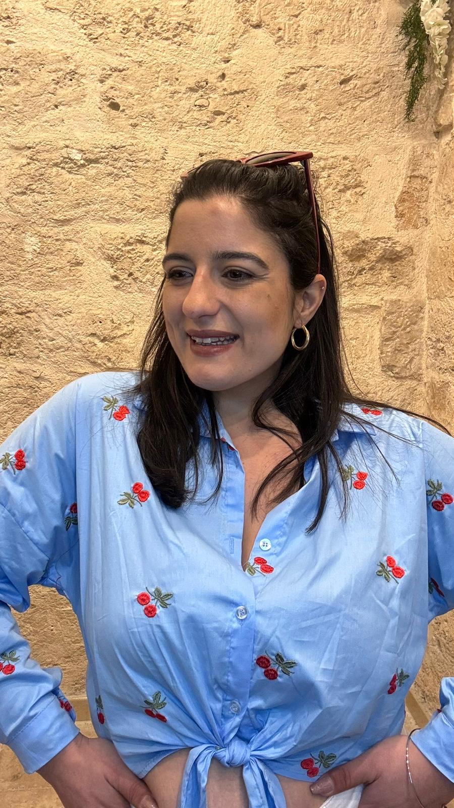 Camicia ciliegia