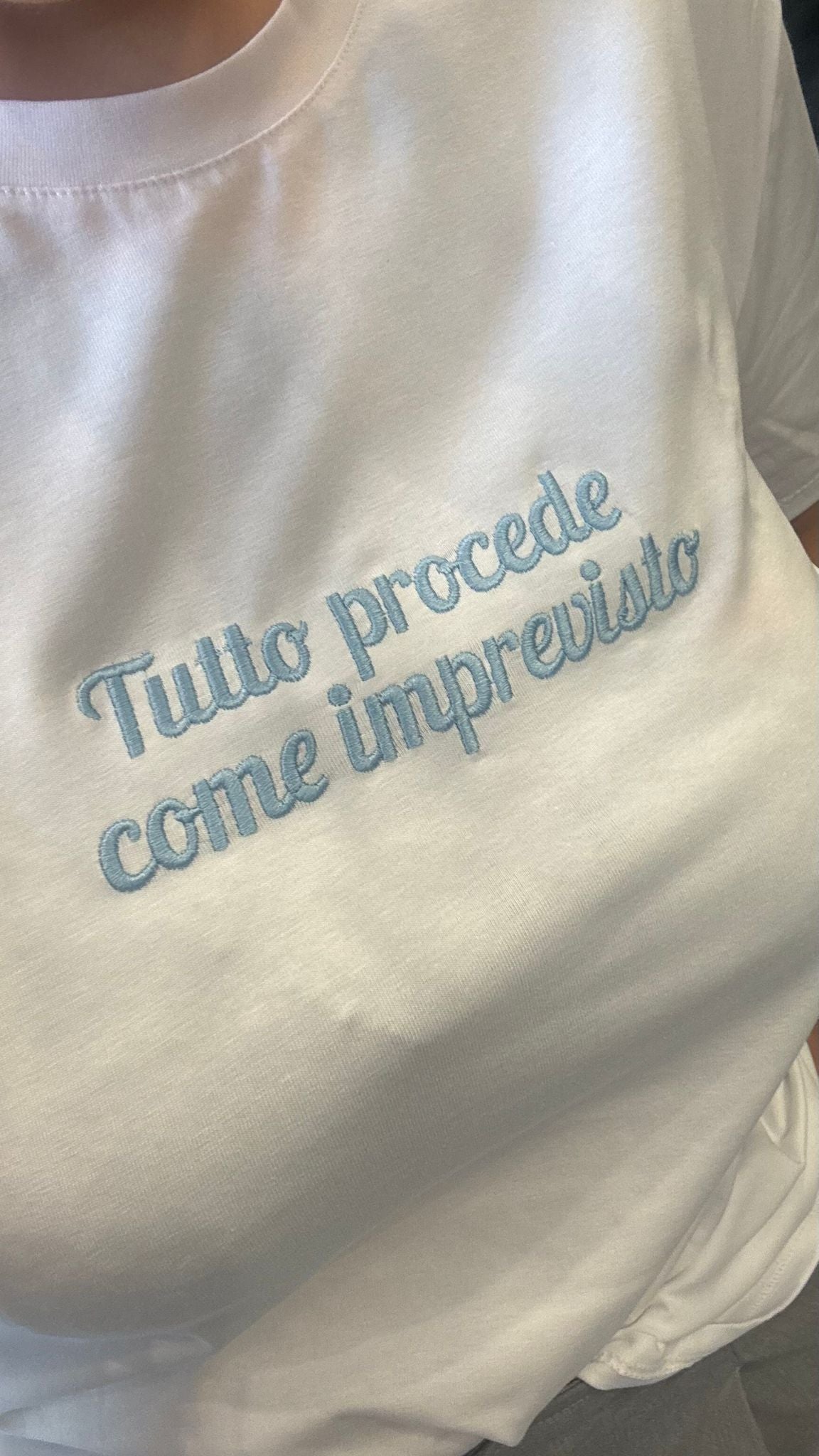 T-shirt imprevisto