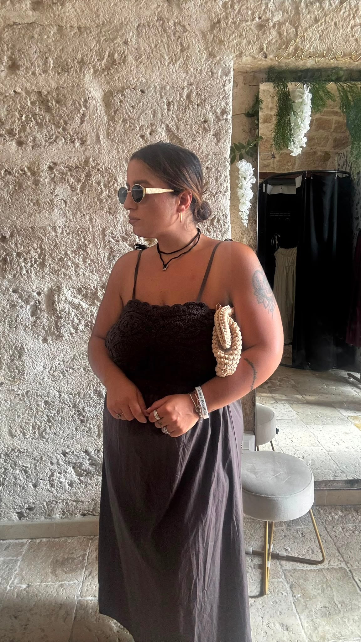Abito macramé