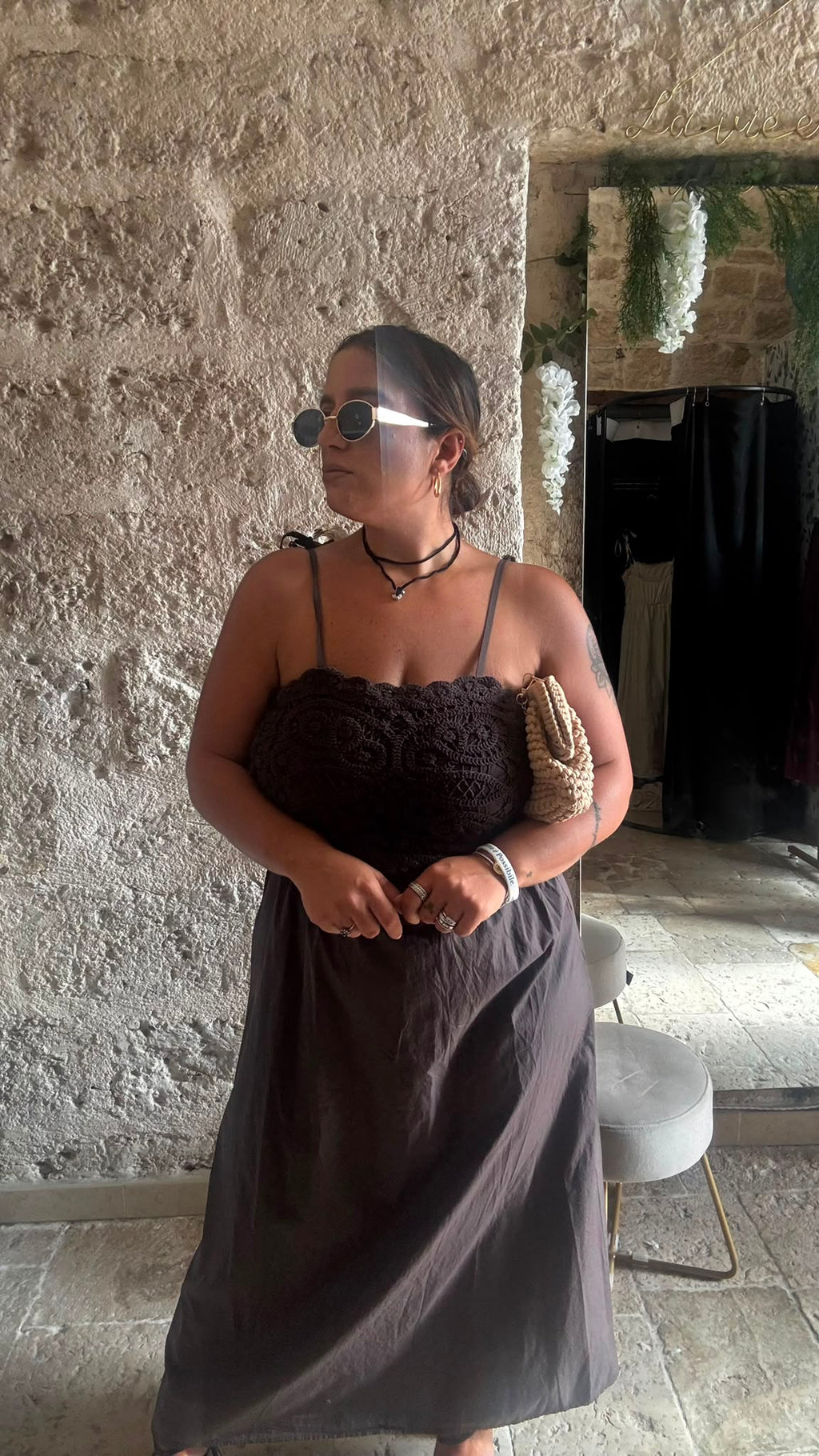 Abito macramé