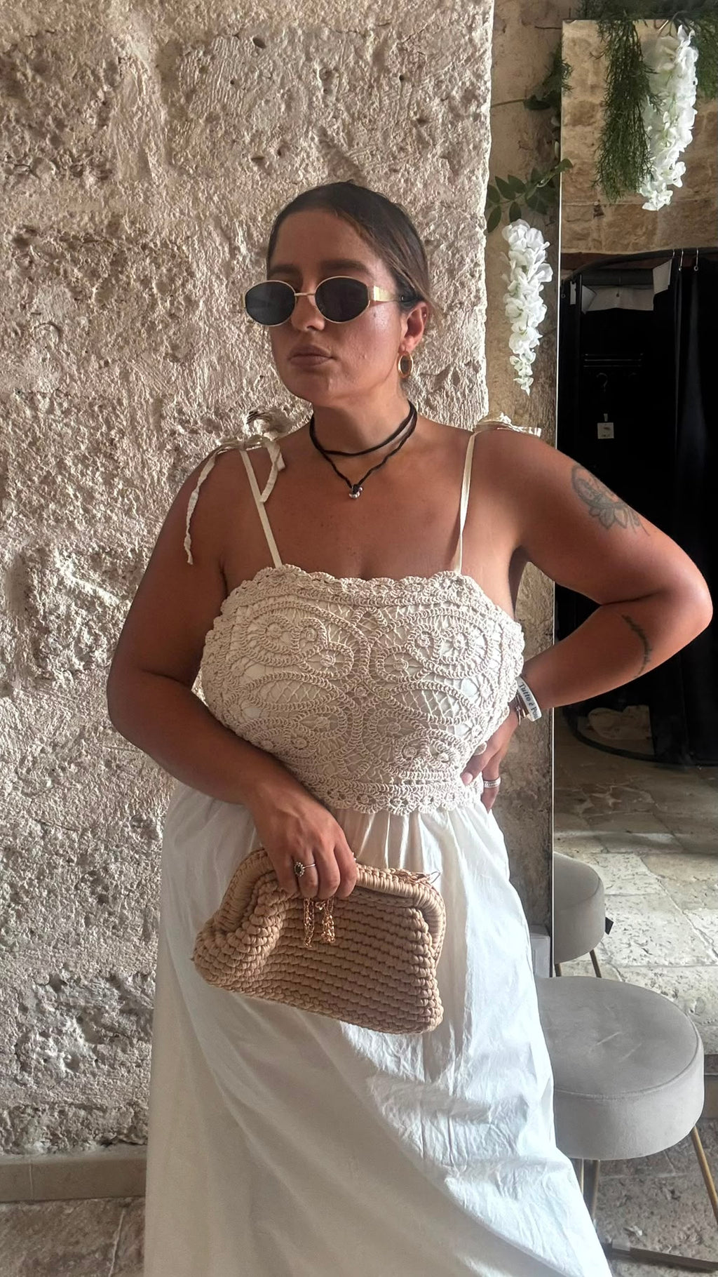 Abito macramé